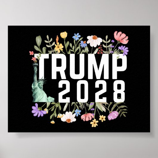 Trump 2028 poster (Voorkant)