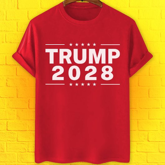 Trump 2028 rood t-shirt