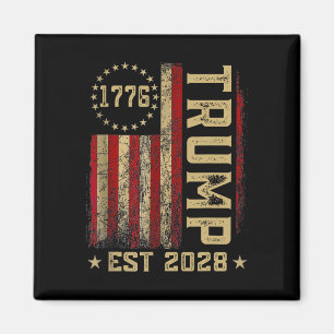 Trump 2028 Stem Donald Trump Amerika Amerikaanse V Magneet
