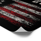 Trump 2028 Stem Donald Trump Amerika Amerikaanse V Poster (Hoek)