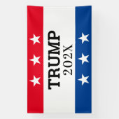 Trump 202X Spandoek (Verticaal)