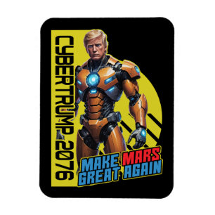 Trump 2076   Presidentiële campagne van Mars Magneet