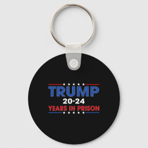  Trump 20-24 jaar in de gevangenis Grappig Anti-Tr Sleutelhanger