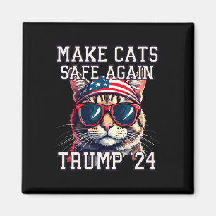 Trump 24 President Debat Meme Make Cats Saf Magneet