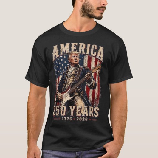 Trump 250 Jaar T-shirt (Voorkant)