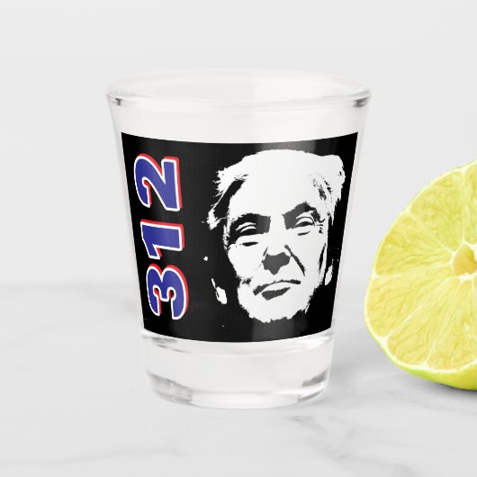 Trump 312 Schot glas (Voorkant)