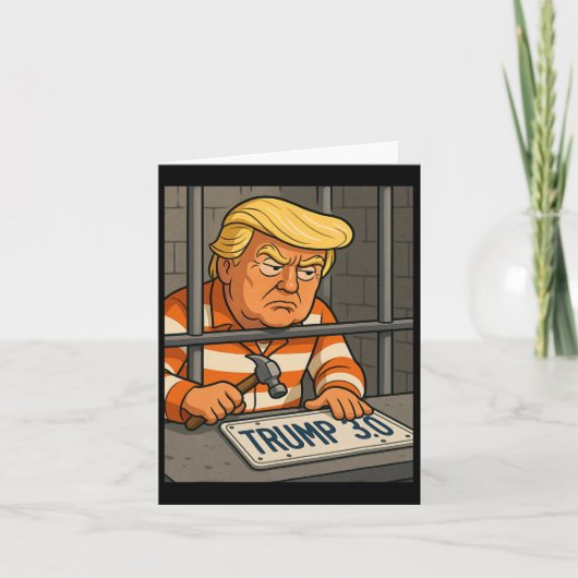 Trump 3.0 License Bord Designer 1 Kaart (Voorkant)