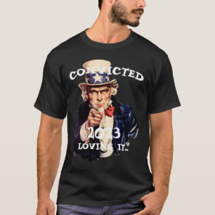 Trump 4547 Oorlogsmisdadiger Republikeinse Partij T-shirt