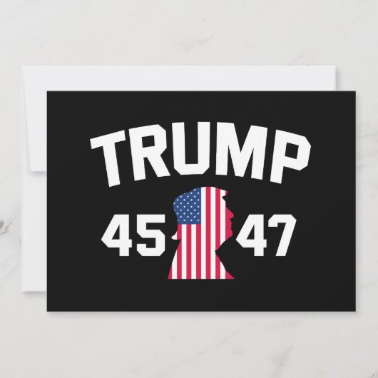 Trump 45 47 2024 President Kaart (Voorkant)