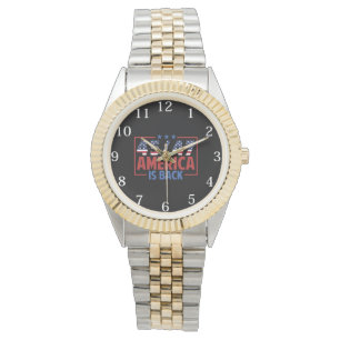 Trump 45-47 Amerika Is Terug Horloge