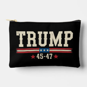 Trump 45 47 Amerikaanse Vlag VS Retro Vintage Etui