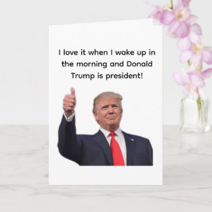 Trump 45-47 Beste Cadeau Kaart