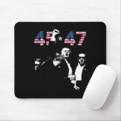 Trump 45 47 Fight Fight Fight Inauguration Day 202 Muismat (Met muis)