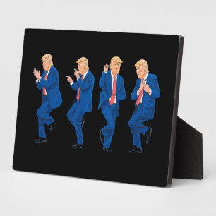 Trump 45 47 Funny Dance Dancing USA President Fotoplaat