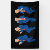 Trump 45 47 Funny Dance Dancing USA President Spandoek (Verticaal)