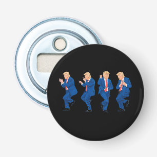 Trump 45 47 Grappige Dans Dansen VS President Button Flesopener