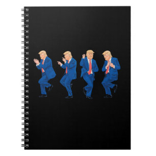Trump 45 47 Grappige Dans Dansen VS President Notitieboek