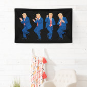 Trump 45 47 Grappige Dans Dansen VS President Spandoek (Insitu)
