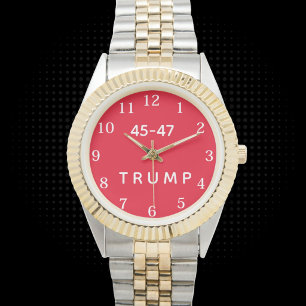 Trump 45-47 horloge