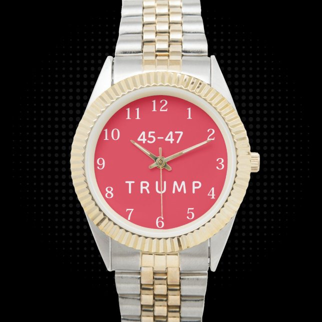 Trump 45-47 horloge (Creator heeft geüpload)