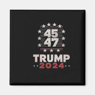 Trump 45 47 Je hebt weer gemist Trump 2025 Vlag va Magneet