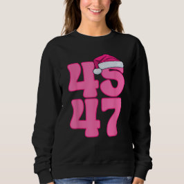 Trump 45 47 koppels Familie Matching PJ Funny Xmas Trui