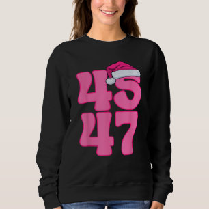 Trump 45 47 koppels Familie Matching PJ Funny Xmas Trui