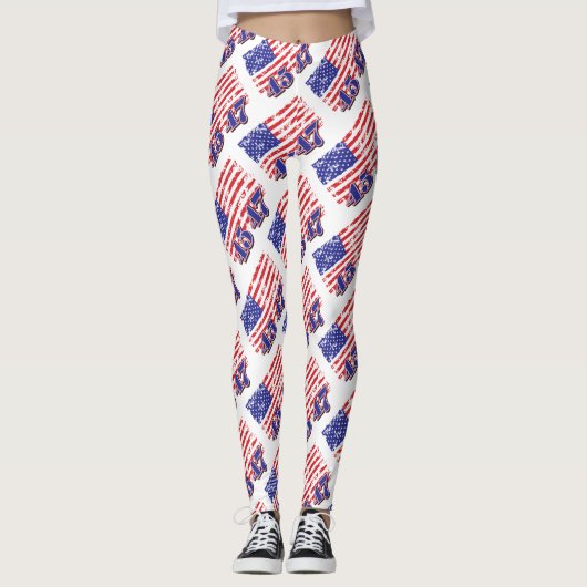 Trump 45 47 leggings (Voorkant)