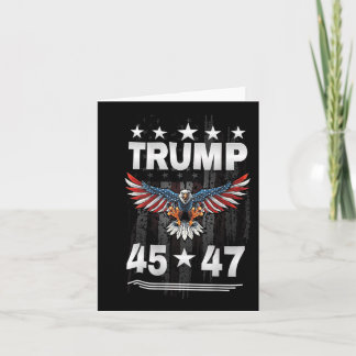 Trump 45 47 (op de achterkant) kaart