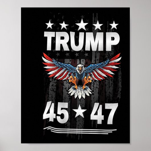 Trump 45 47 (op de achterkant) poster (Voorkant)