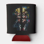 Trump 45 47 | Pop Art | Amerikaans President Blikjeskoeler (Achterkant)