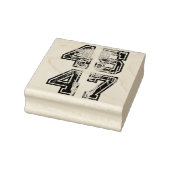 Trump 45 47 | Pop Art | Amerikaans President Rubberstempel (Stempel)