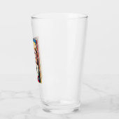 Trump 45 47 Pop Kunstportret Glas (Links)