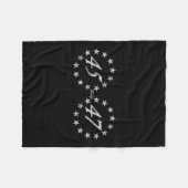 Trump 45 47 Ring van sterren Fleece Deken (Voorkant (Horizontaal))