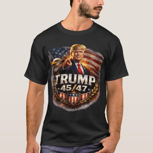 Trump 45/47 T-Shirt (Voorkant)