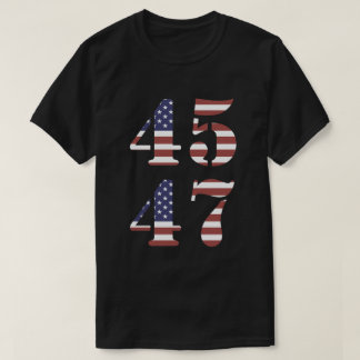 Trump 45 47 t-shirt
