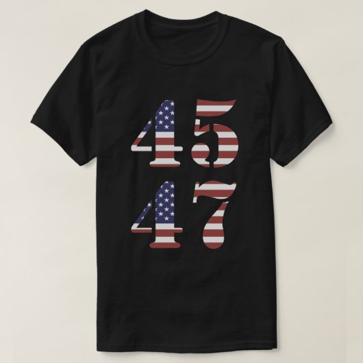 Trump 45 47 t-shirt (Design voorkant)