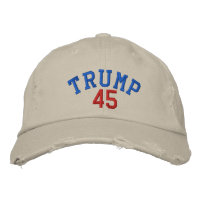 TRUMP 45 Distressed Chino Twill Pet