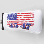 Trump 45 en 47 golfheadcover (Voorkant)