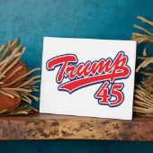 Trump 45! fotoplaat (Zijkant)
