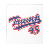 Trump 45! notitieblok (Voorkant)