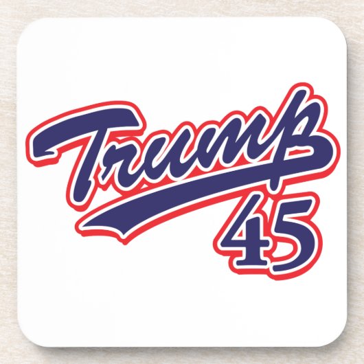 Trump 45! onderzetter (Voorkant)