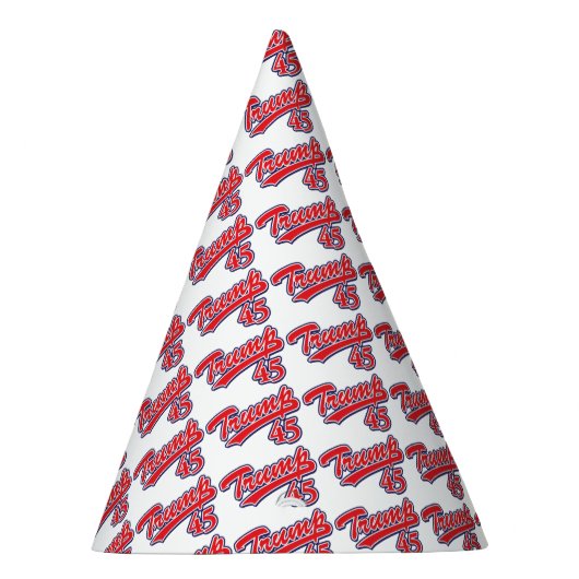 Trump-45-RED Feesthoedjes (Rechts)