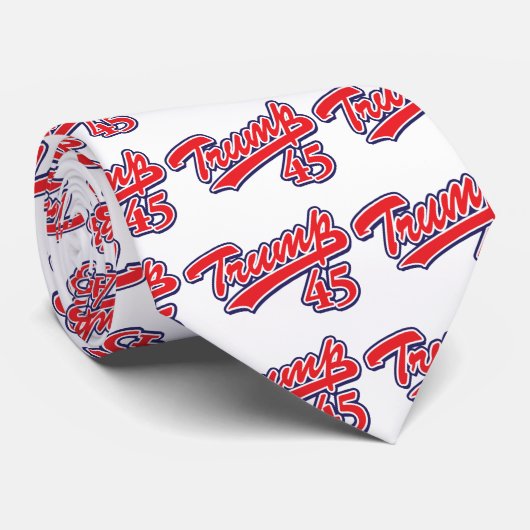 Trump 45! stropdas (Opgerold)