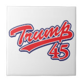 Trump 45! tegeltje (Voorkant)