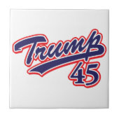 Trump 45! tegeltje (Voorkant)