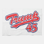 Trump 45! theedoek (Horizontaal)