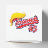 Trump-45-with-Hair Bedankdoosjes (Bovenkant)