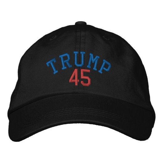 TRUMP 45 ZWART PET (Voorkant)