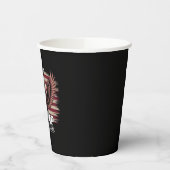 Trump 45e 47e President Flag 2025 Eagle America Papieren Bekers (Links)